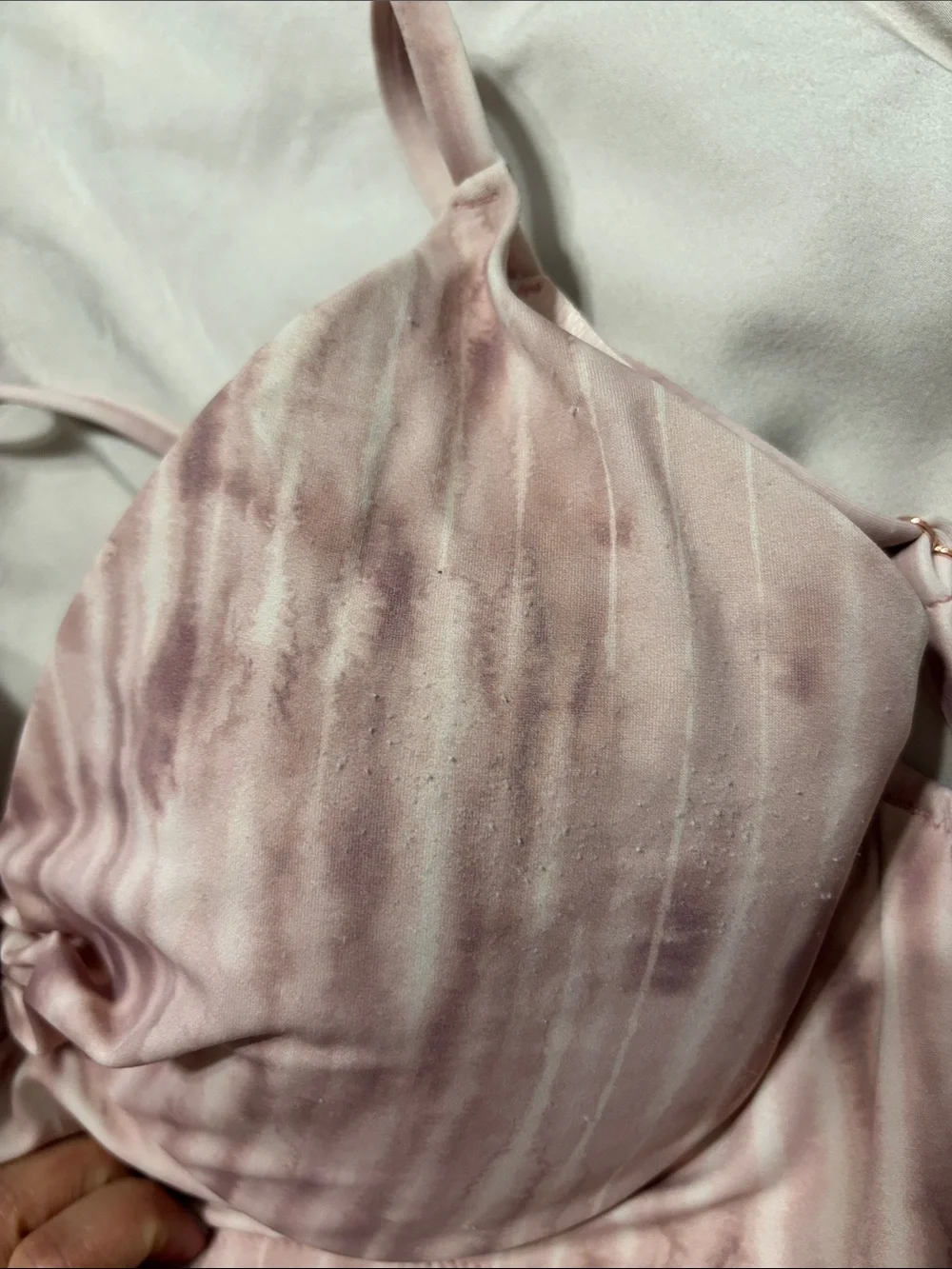 Shade & Shore Pink Tie-Dye Push-Up Bikini Set